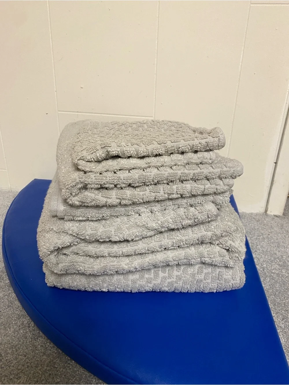 Soft Gray Bath Towel Set - Plush Home Towels